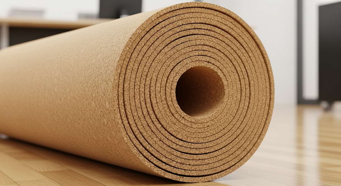 A Roll of Cork for Office Pin boards and Notices