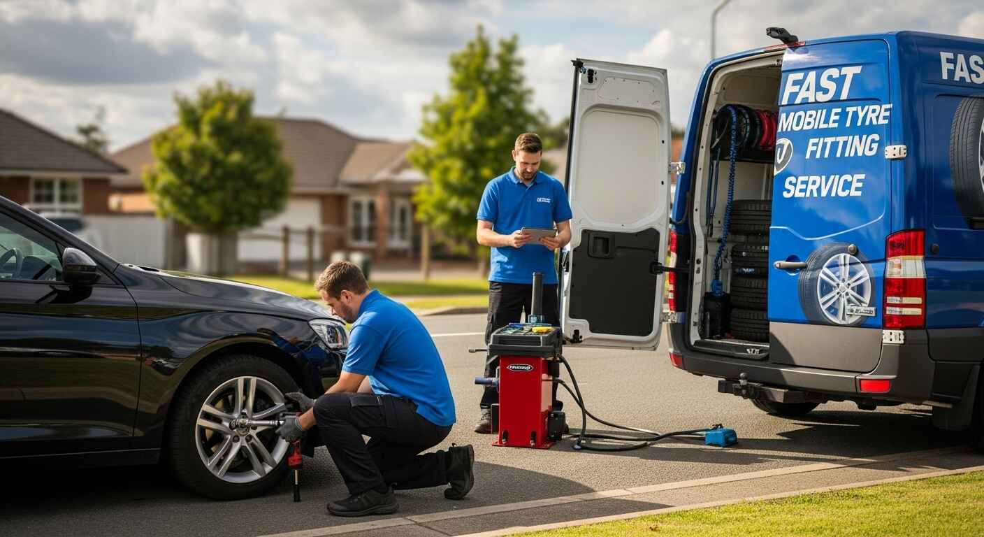 Getting Fast Mobile Tyre Fitting Service