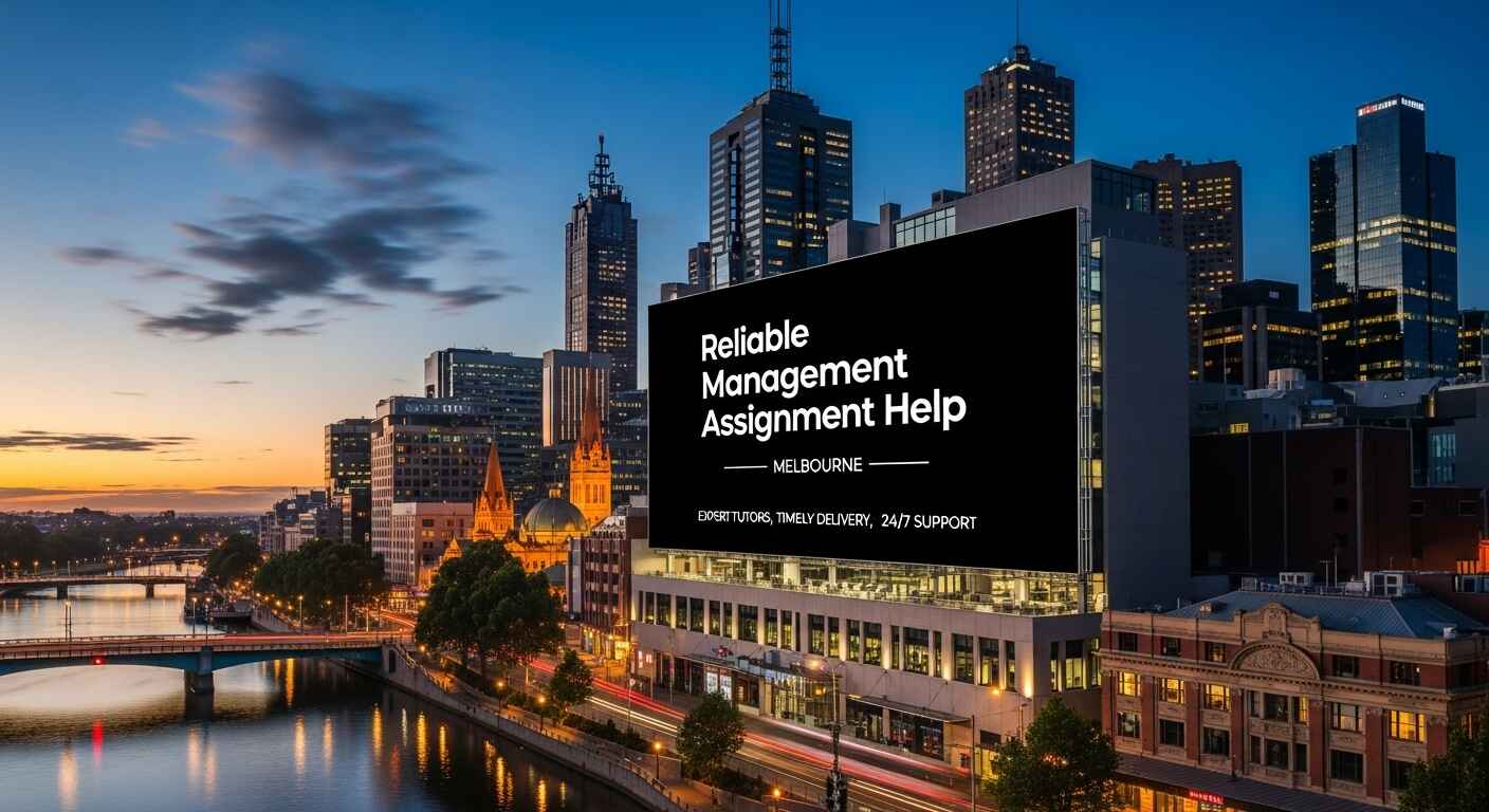 Reliable Management Assignment Help in Melbourne